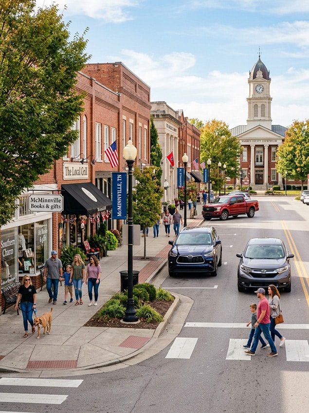 Warren County homes and land for sale in McMinnville, TN
